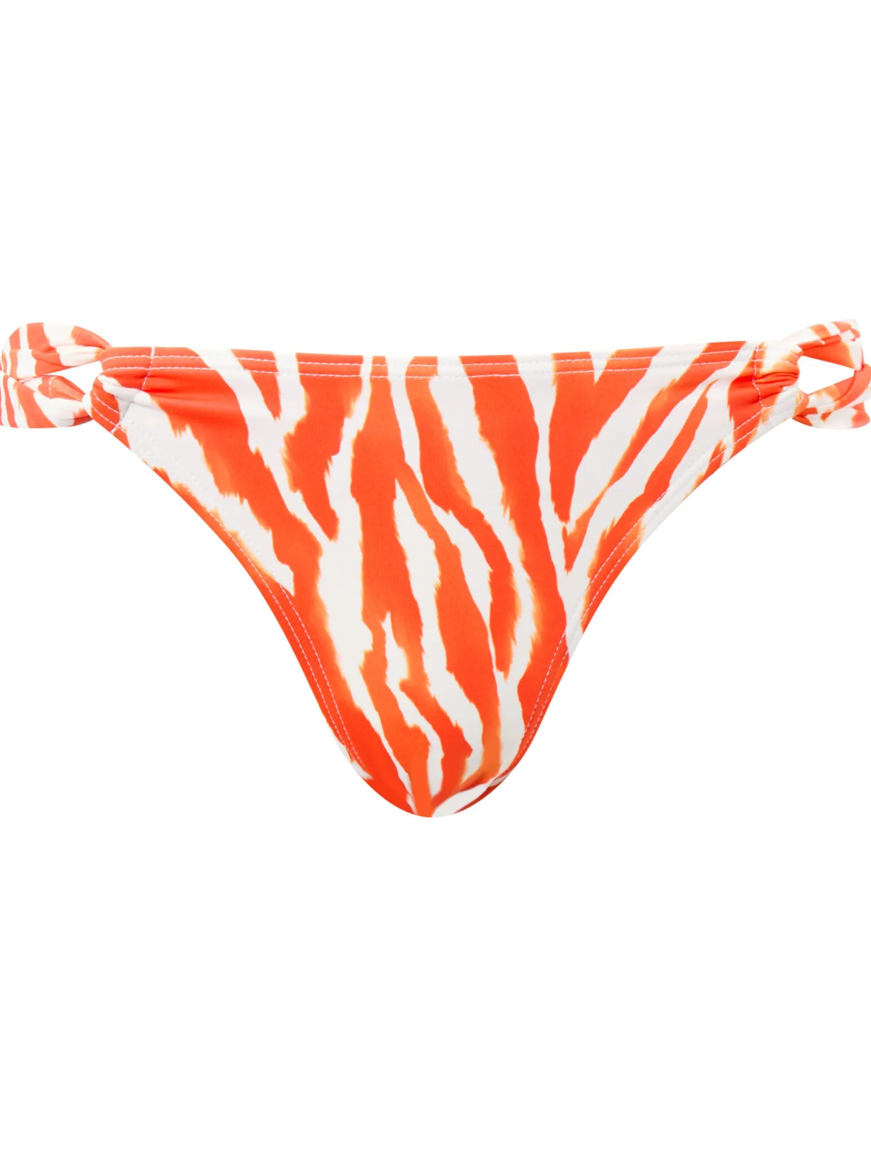 Knickerbox Swim Essentials Printed Tanga Bikini Bottoms - Orange