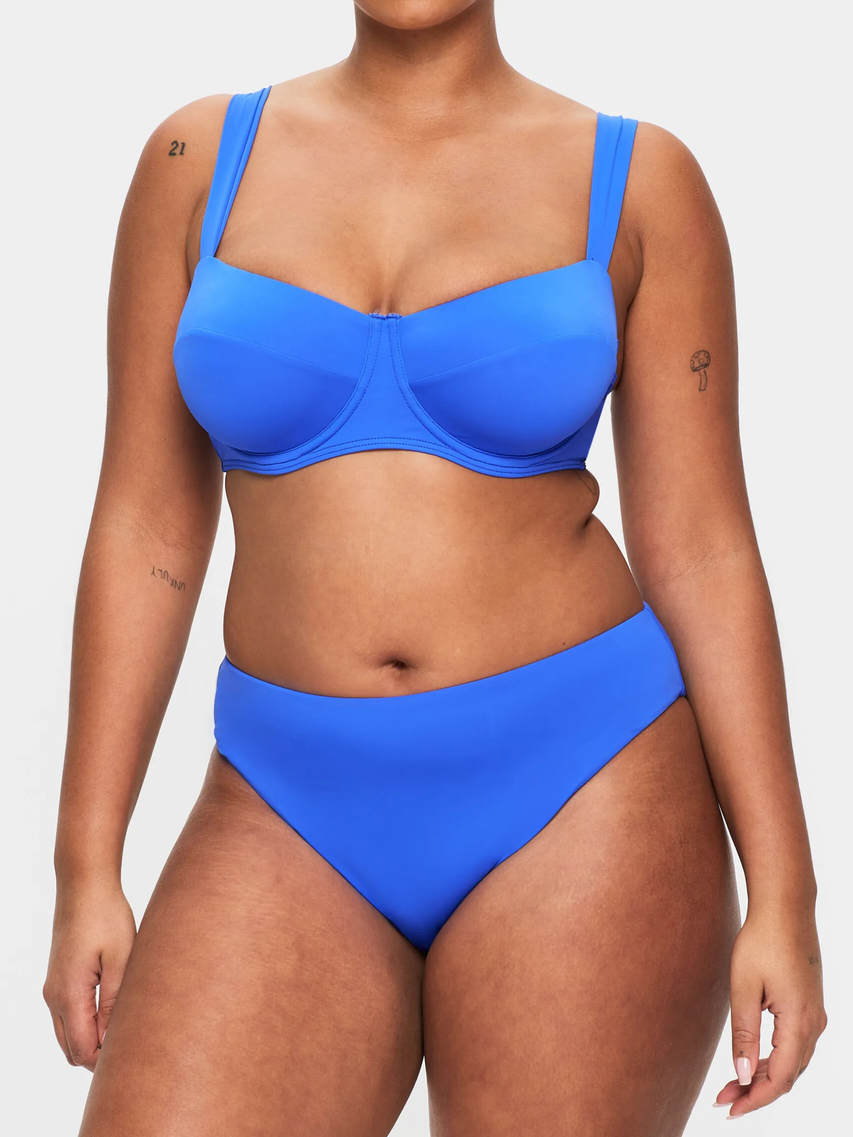 Knickerbox Swim Essentials Wired Bikini Top - Blue