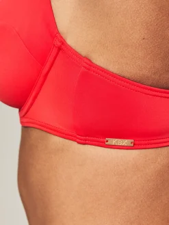 Knickerbox Swim Essentials Wired Bikini Top - Red