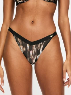 Knickerbox Zadie Abstract Print Brazilian Knickers - Multi