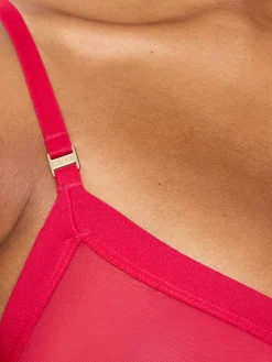 Knickerbox Zadie Non Padded Bralette - Red