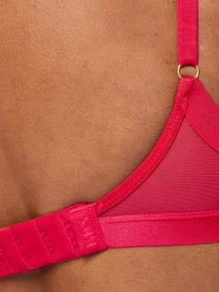 Knickerbox Zadie Non Padded Bralette - Red