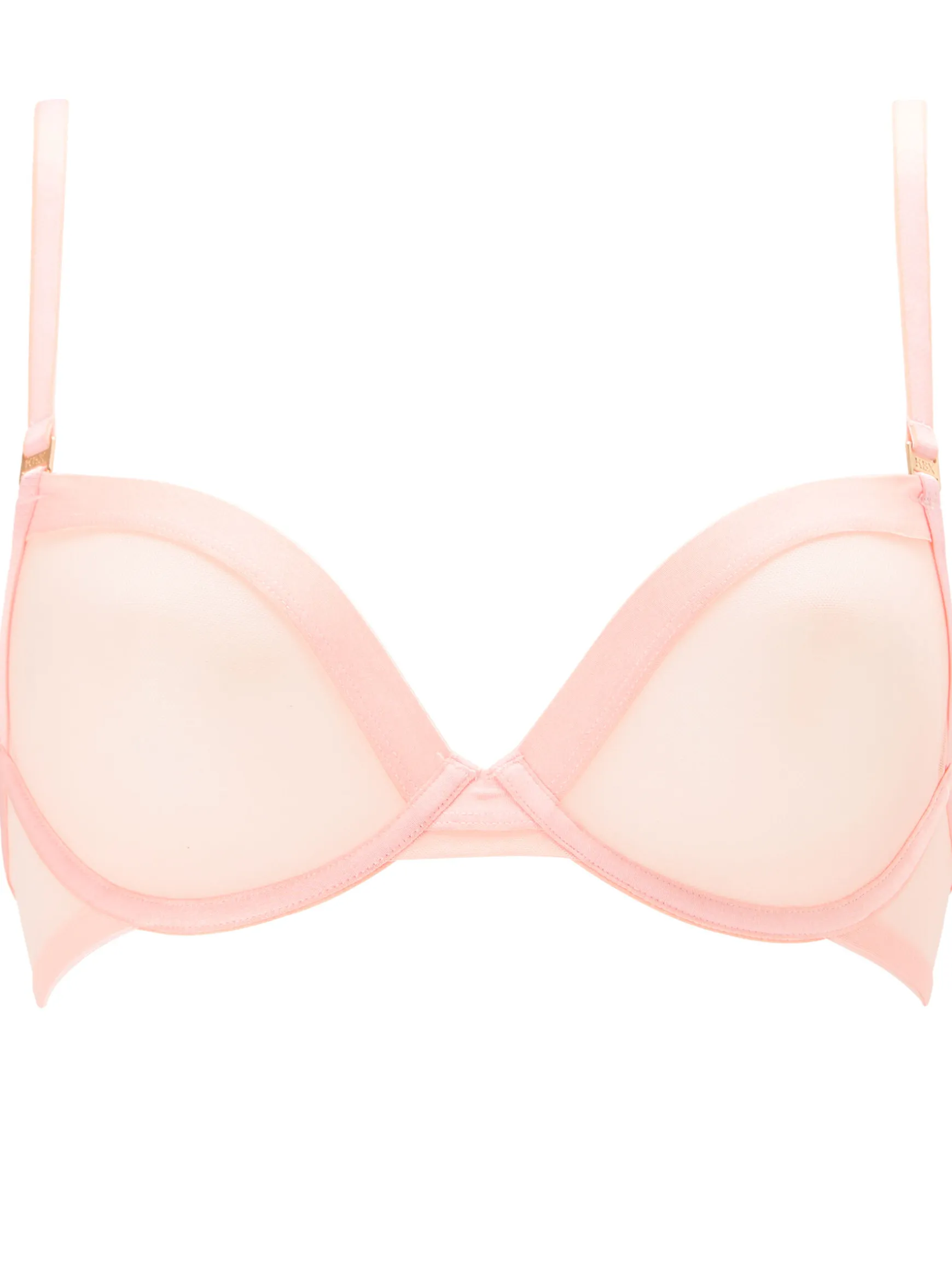 Knickerbox Zadie Non Padded Plunge Bra - Light Pink