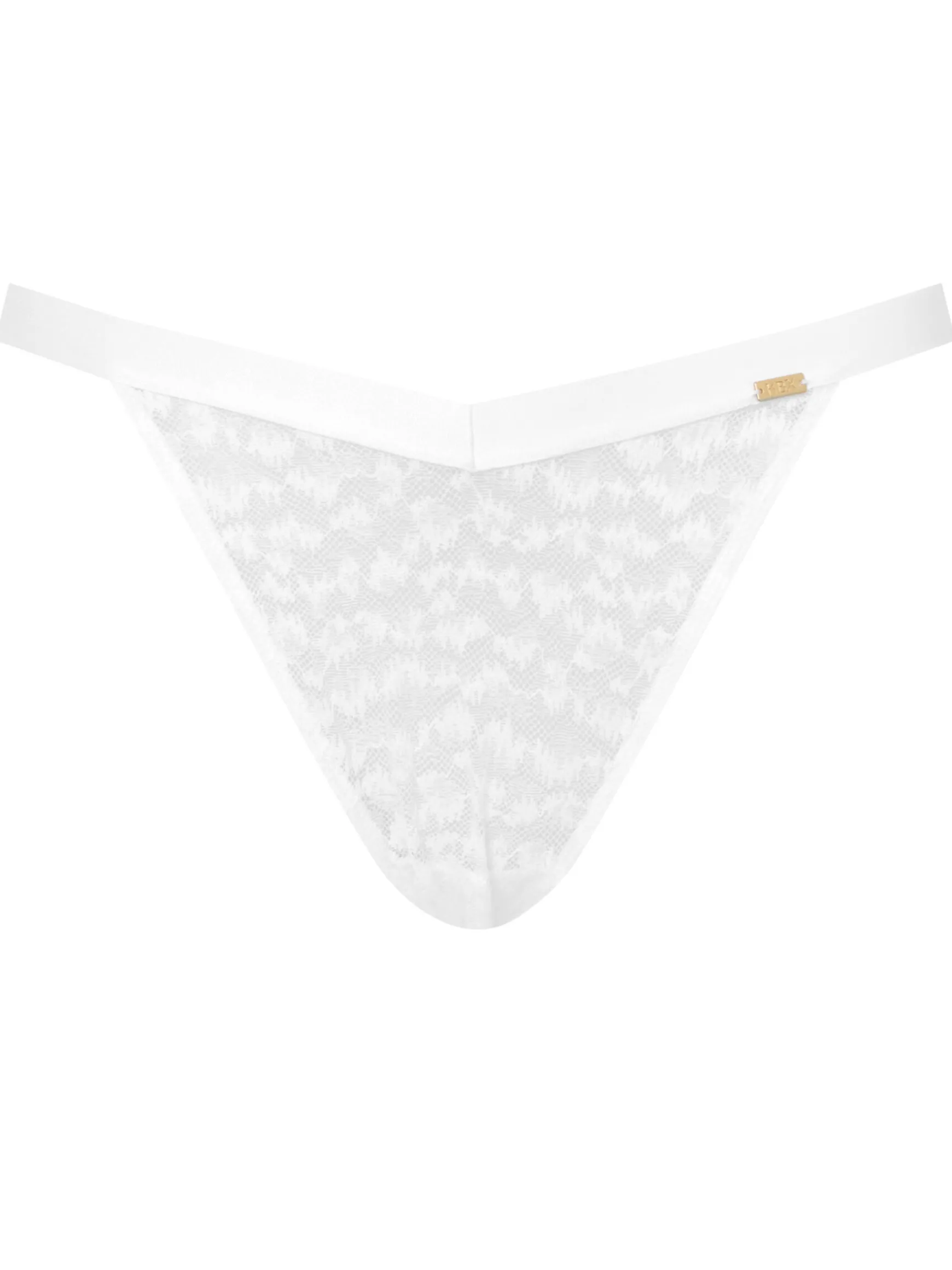 Knickerbox Zadie Textured Brazilian Knickers - White