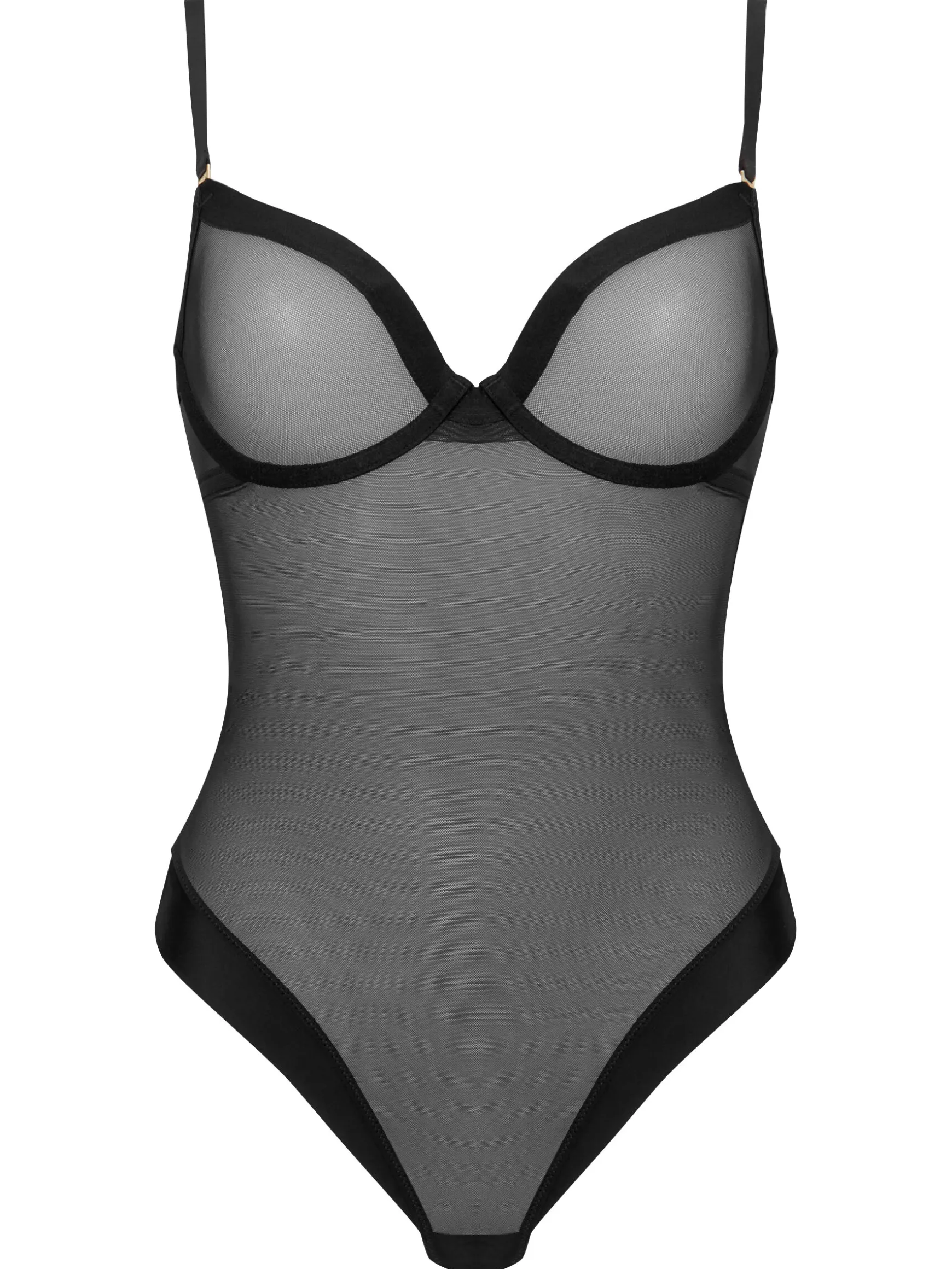 Knickerbox Zadie Underwired Lingerie Body - Black