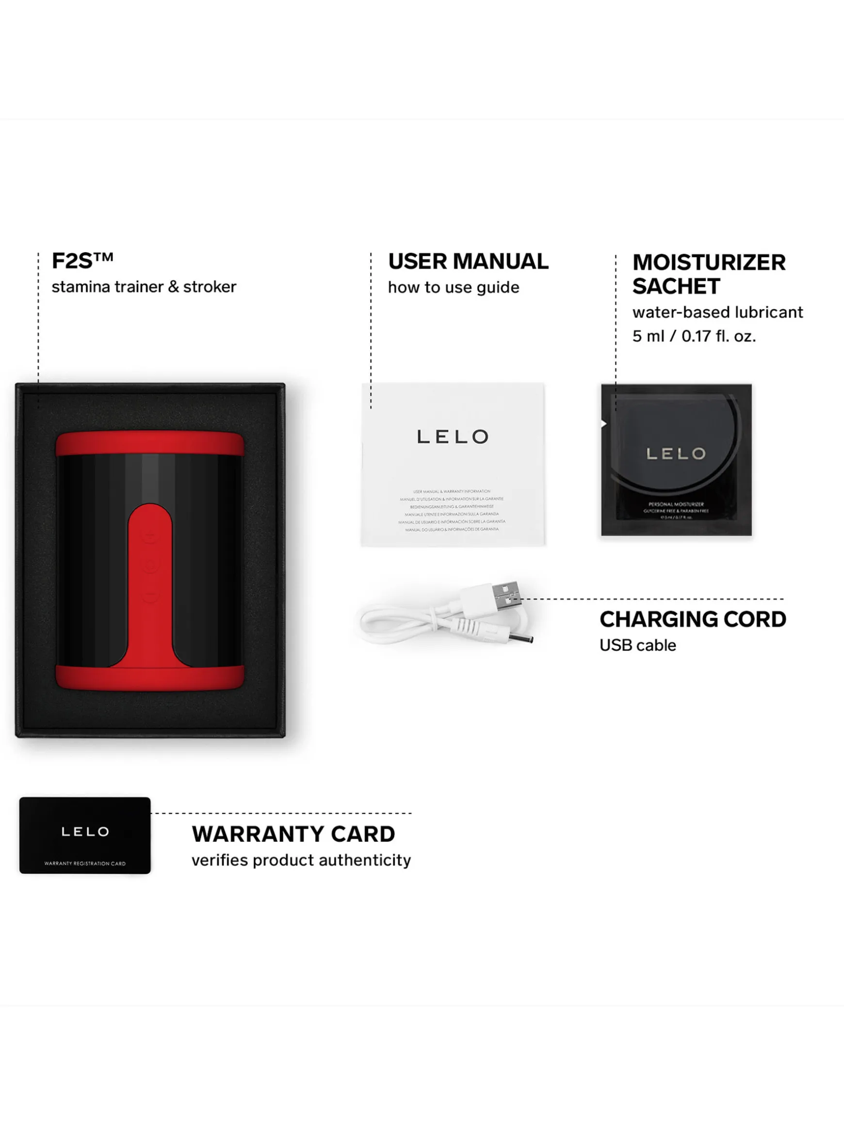 LELO F2™ Stamina Trainer and Stroker