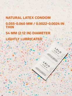 LELO Hex Condoms Original - 12 Pack
