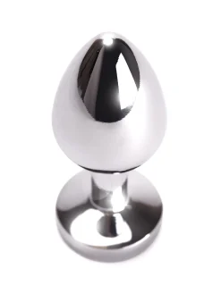 Medium Jewelled Metal Butt Plug