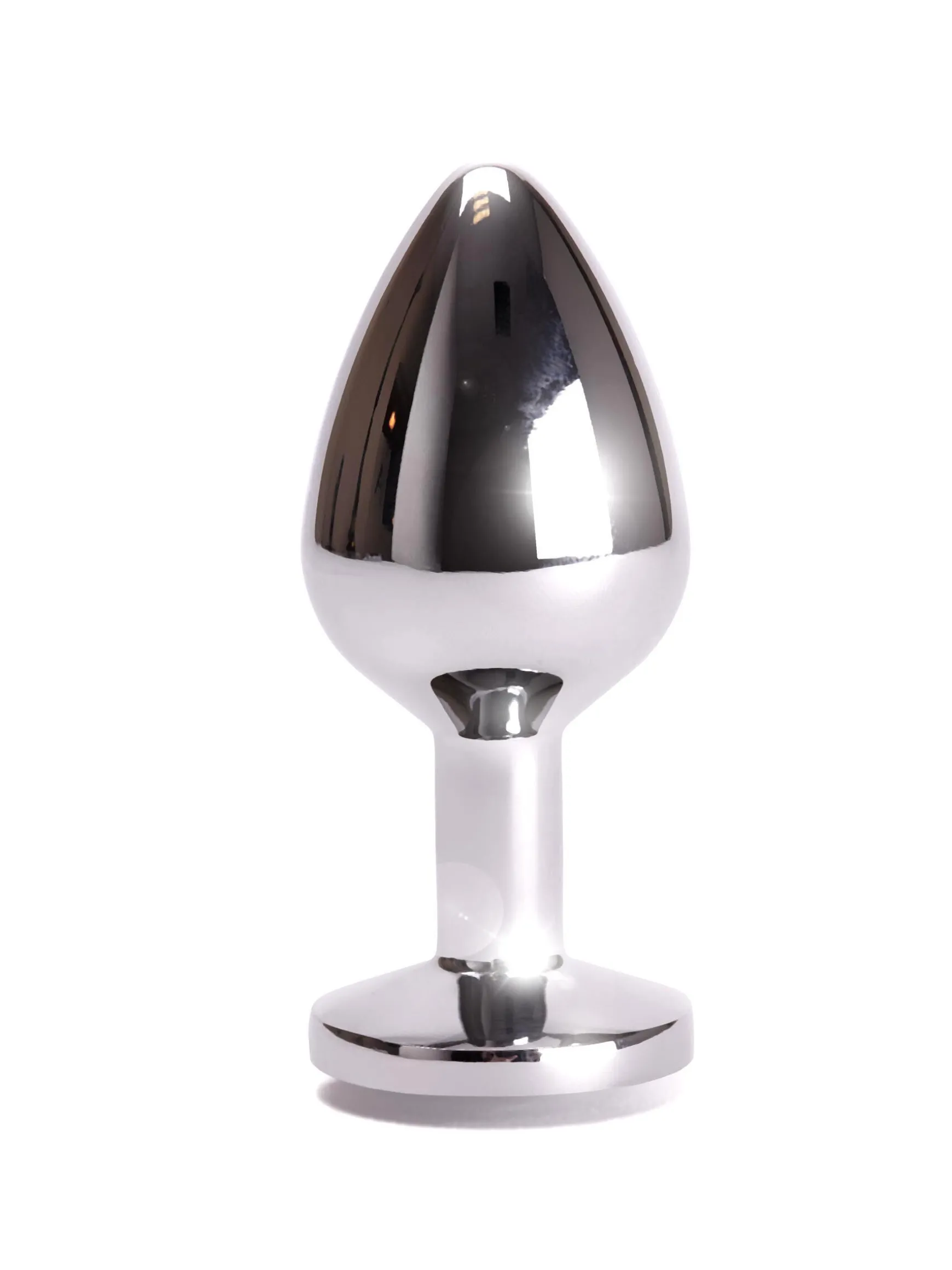 Medium Jewelled Metal Butt Plug
