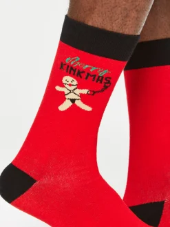 Merry Kinkmas Mens Socks