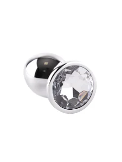 Metal Jewelled Butt Plug 3 Piece Set