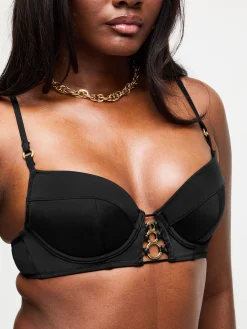 Miami Dreams Underwired Bikini Top - Black