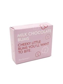 Milk Chocolate Bums Rude Edible Sweets
