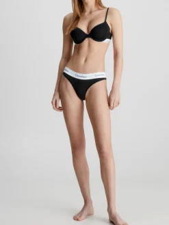 Modern Cotton Thong - Black