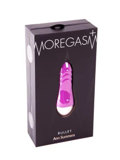 Moregasm+ Bullet Ridged Silicone Clitoral Vibrator