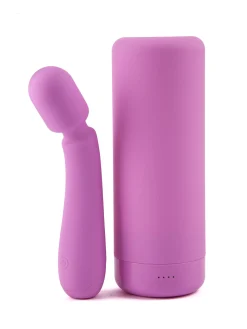 Moregasm+ Pleasure Unplugged Vibrating Massage Wand with Charging Case