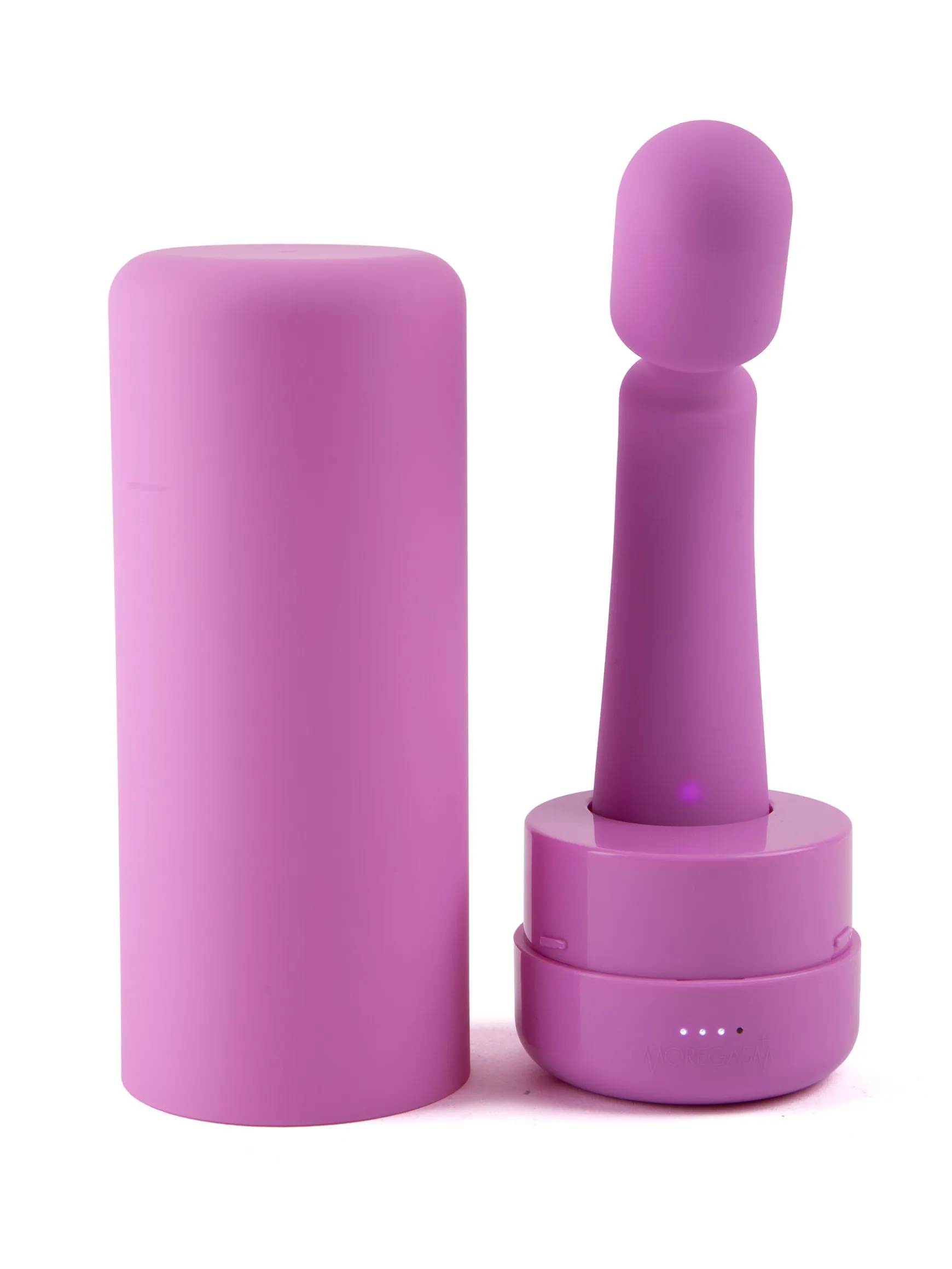 Moregasm+ Pleasure Unplugged Vibrating Massage Wand with Charging Case