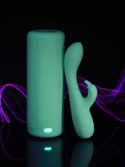 Moregasm+ Pleasure Unplugged Rabbit Vibrator with Charging Case