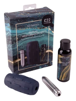 Mutual Masturbation 3 Piece Couples Sex Toy Set