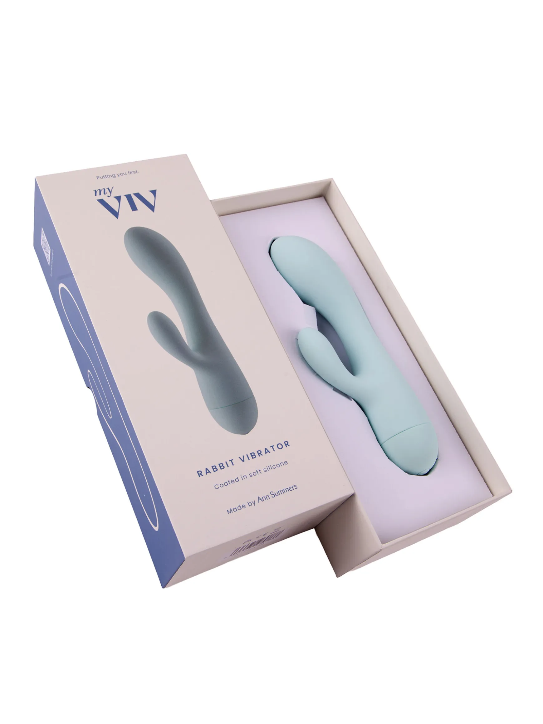 My Viv Dual Stimulation Waterproof Silicone Rabbit Vibrator