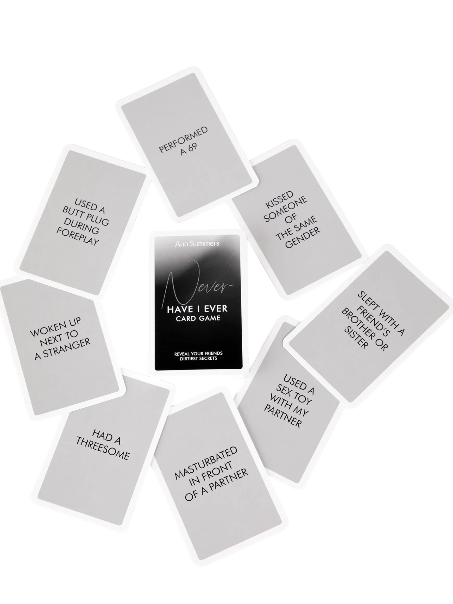 Never Have I Ever Hen Party Sexy Card Game - Pack of 55