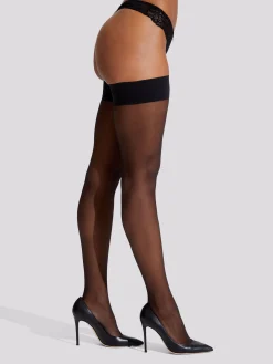 Plain Top Hold Ups - Black