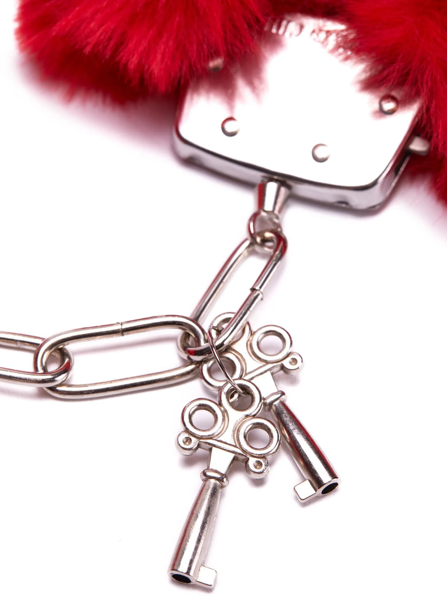 Plush Faux Fur Bondage Handcuffs