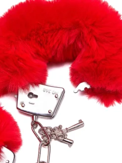 Plush Faux Fur Bondage Handcuffs