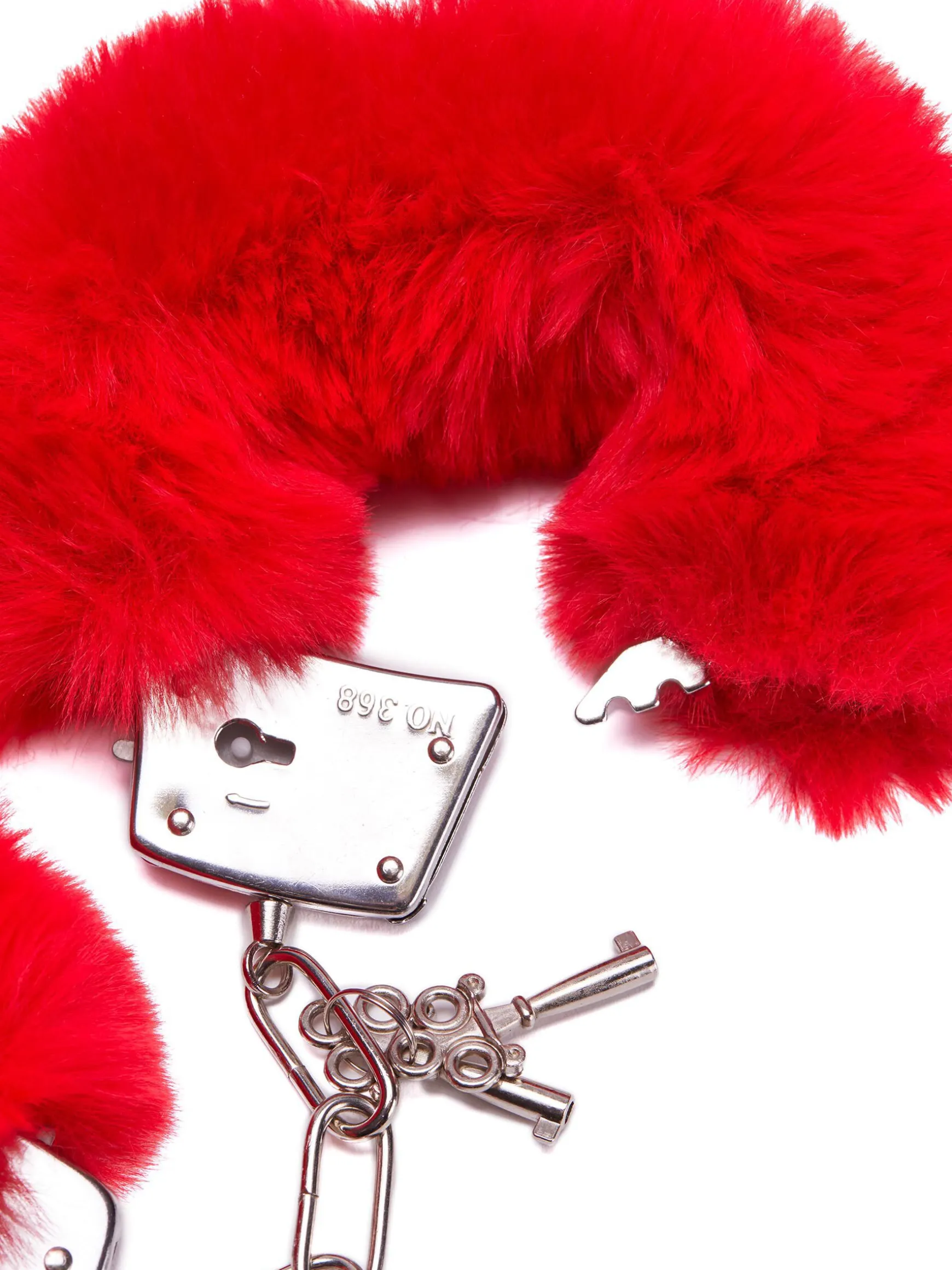 Plush Faux Fur Bondage Handcuffs