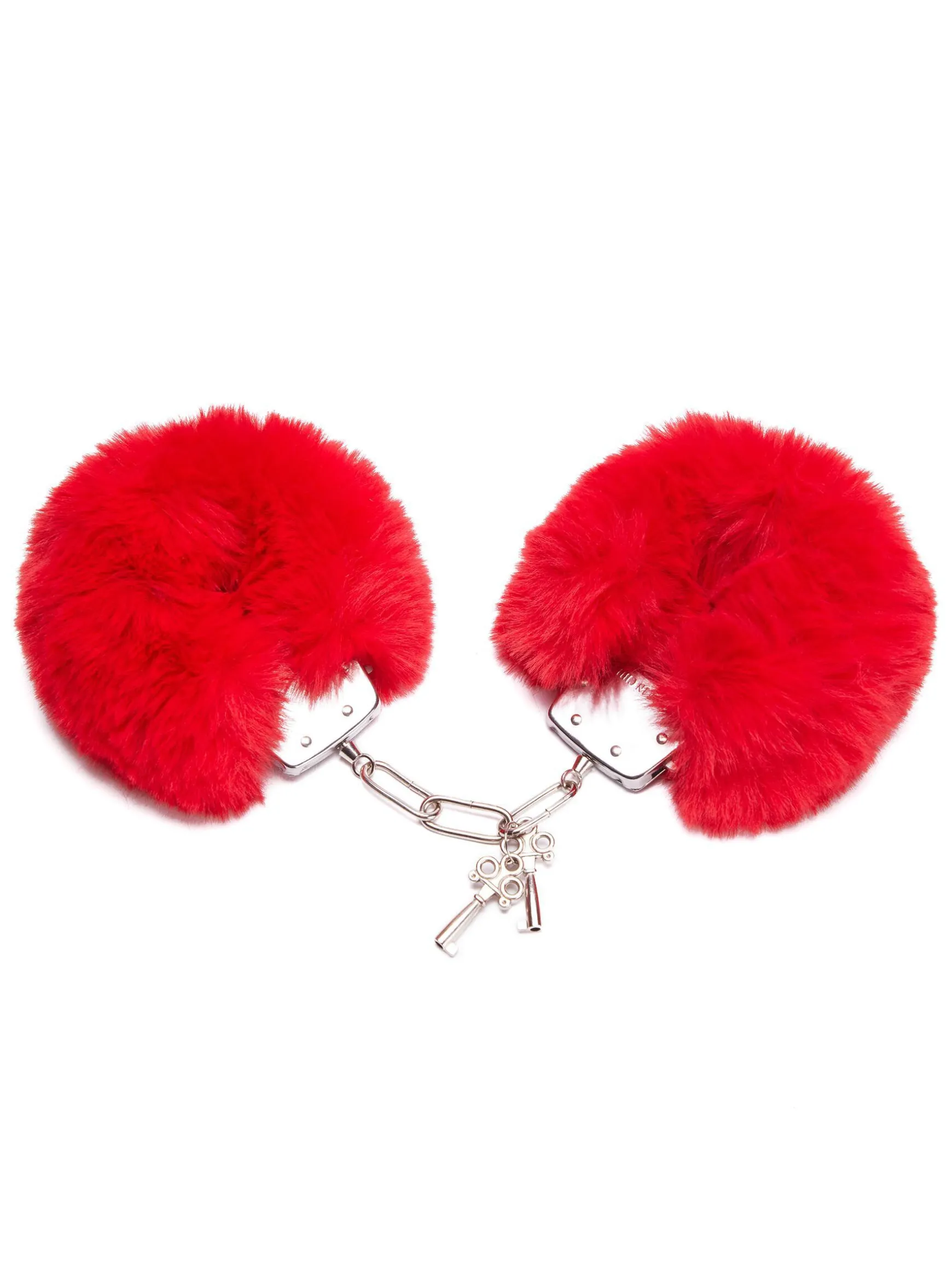 Plush Faux Fur Bondage Handcuffs