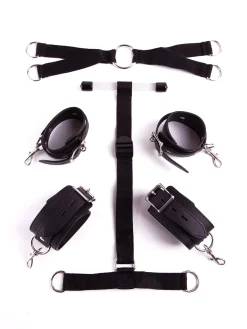 Positioned for Pleasure 6 Piece Bondage Restraint Set
