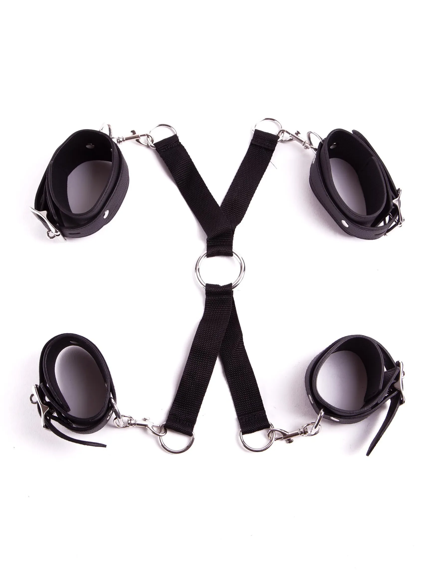 Positioned for Pleasure 6 Piece Bondage Restraint Set
