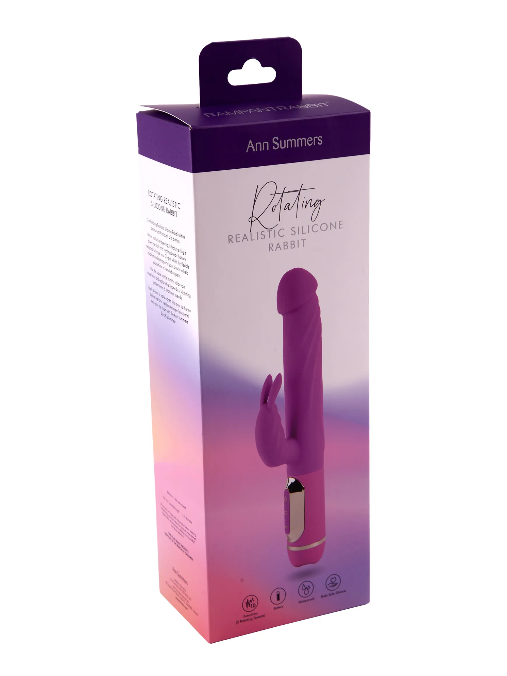 Rampant Rabbit Rotating Silicone Vibrator