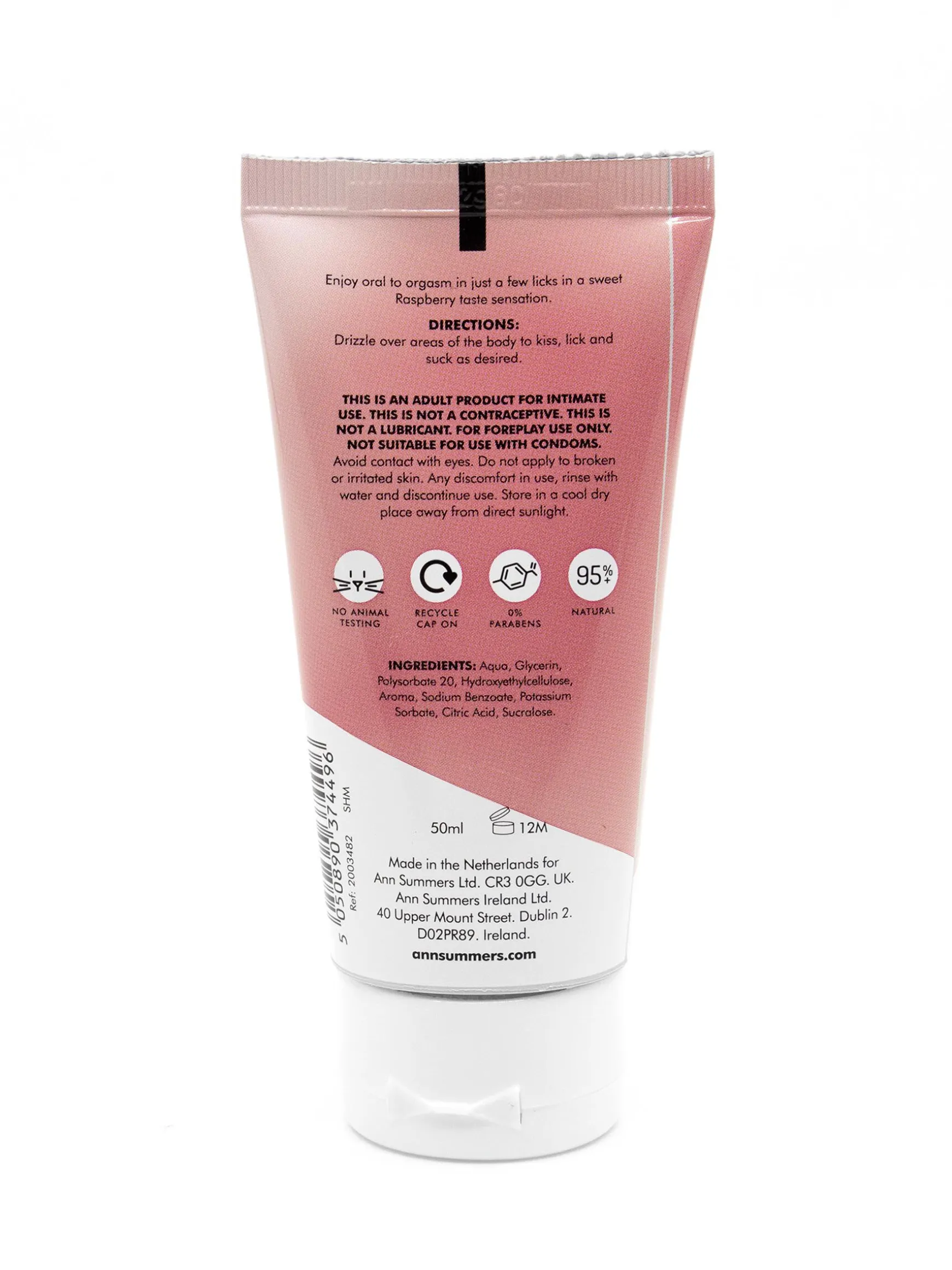 Raspberry Flavoured Clit Lick 50ml
