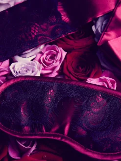 Satin & Lace Blindfold Eyemask