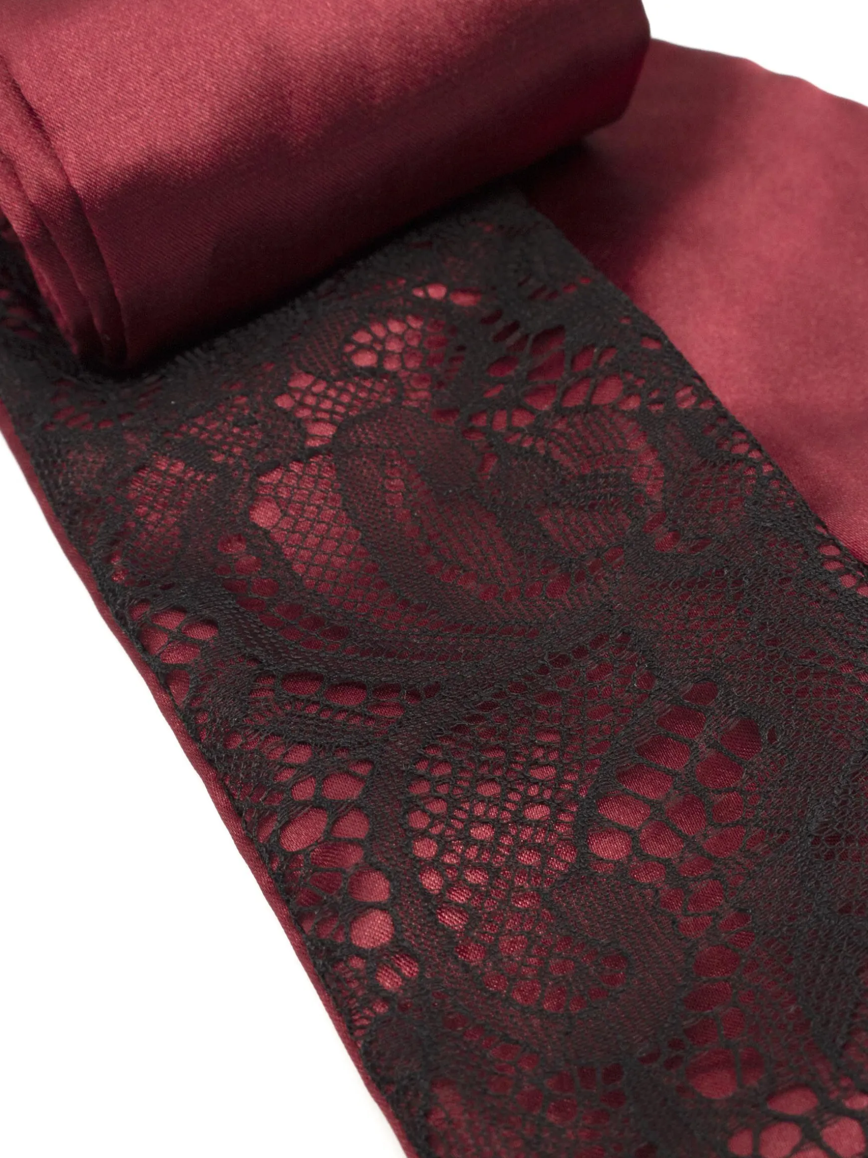 Satin Lace Blindfold & Hand Tie