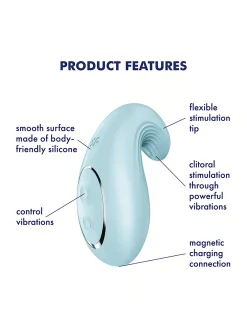 Satisfyer Dipping Delight Dual Motor Lay-On Vibrator