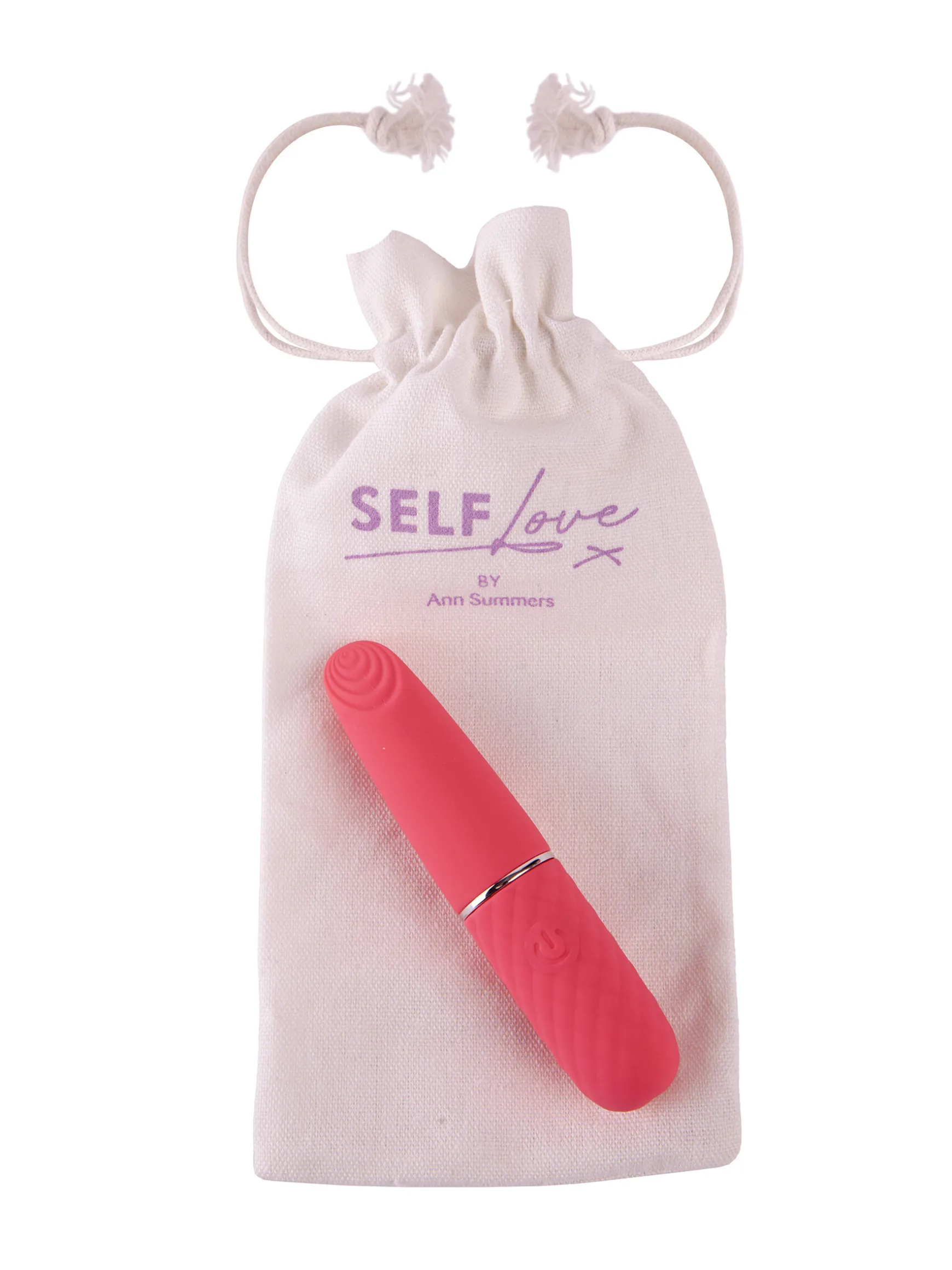 Self Love Ripple Texture Silicone Bullet Vibrator