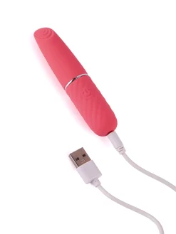 Self Love Ripple Texture Silicone Bullet Vibrator