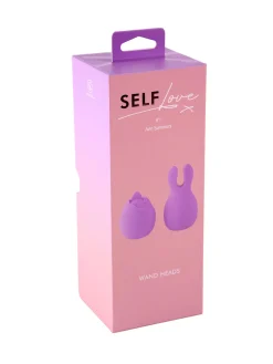 Self Love Silicone Massage Wand Heads 2 Piece Set