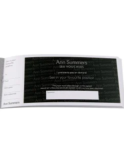 Sex Vouchers Novelty Gift - Book of 26