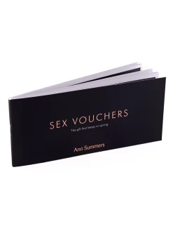 Sex Vouchers Novelty Gift - Book of 26