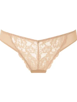 Sexy Lace Brazilian Knickers - Nude 01