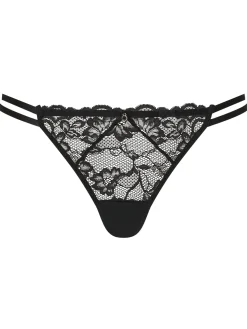 Sexy Lace G-String - Black