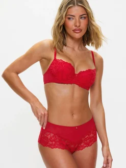 Sexy Lace Short - Red