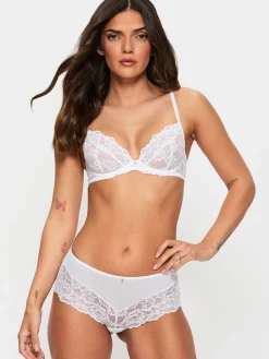 Sexy Lace Short - White