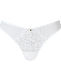 Sexy Lace Thong - Pack of 3 - White
