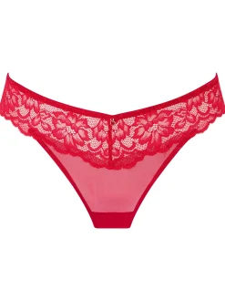 Sexy Lace Thong - Red