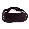 Signature Faux Leather Blindfold Eyemask