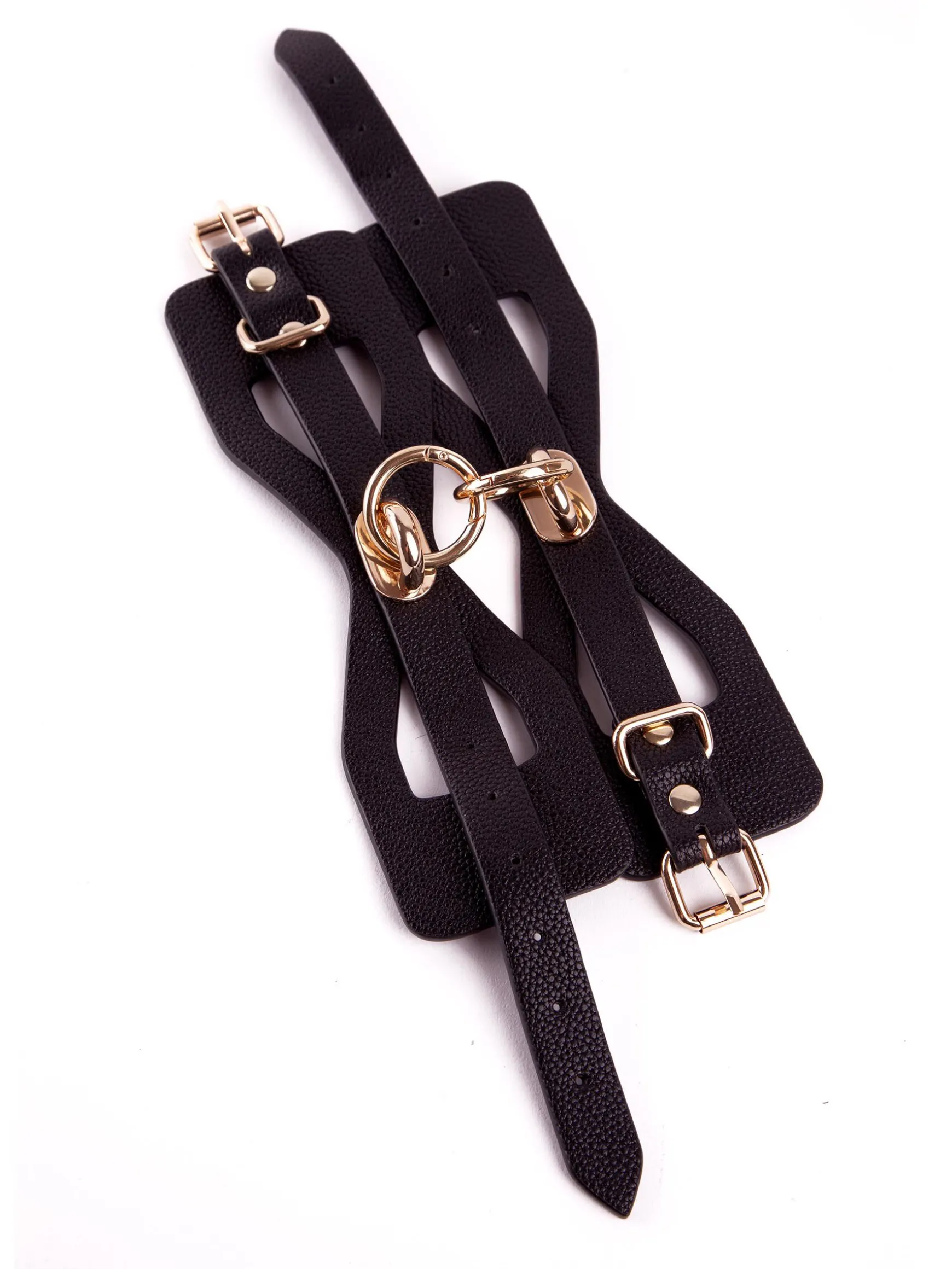 Signature Faux Leather Handcuffs